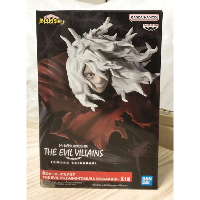Original In Stock Banpresto The Evil Villalns My Hero Academia Tomura Shigaraki Anime Action Figure Model Boxed Toys Gift