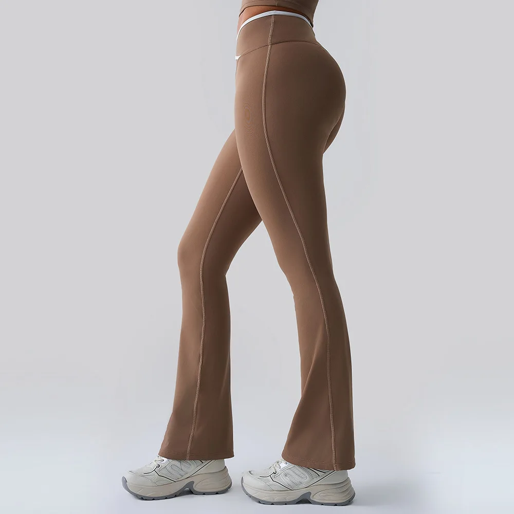 

Color Block Women’s Yoga Leggings, High Waist Fitness Pants, Running Cycling Sports Tights, Stretch Gym Workout Leggings