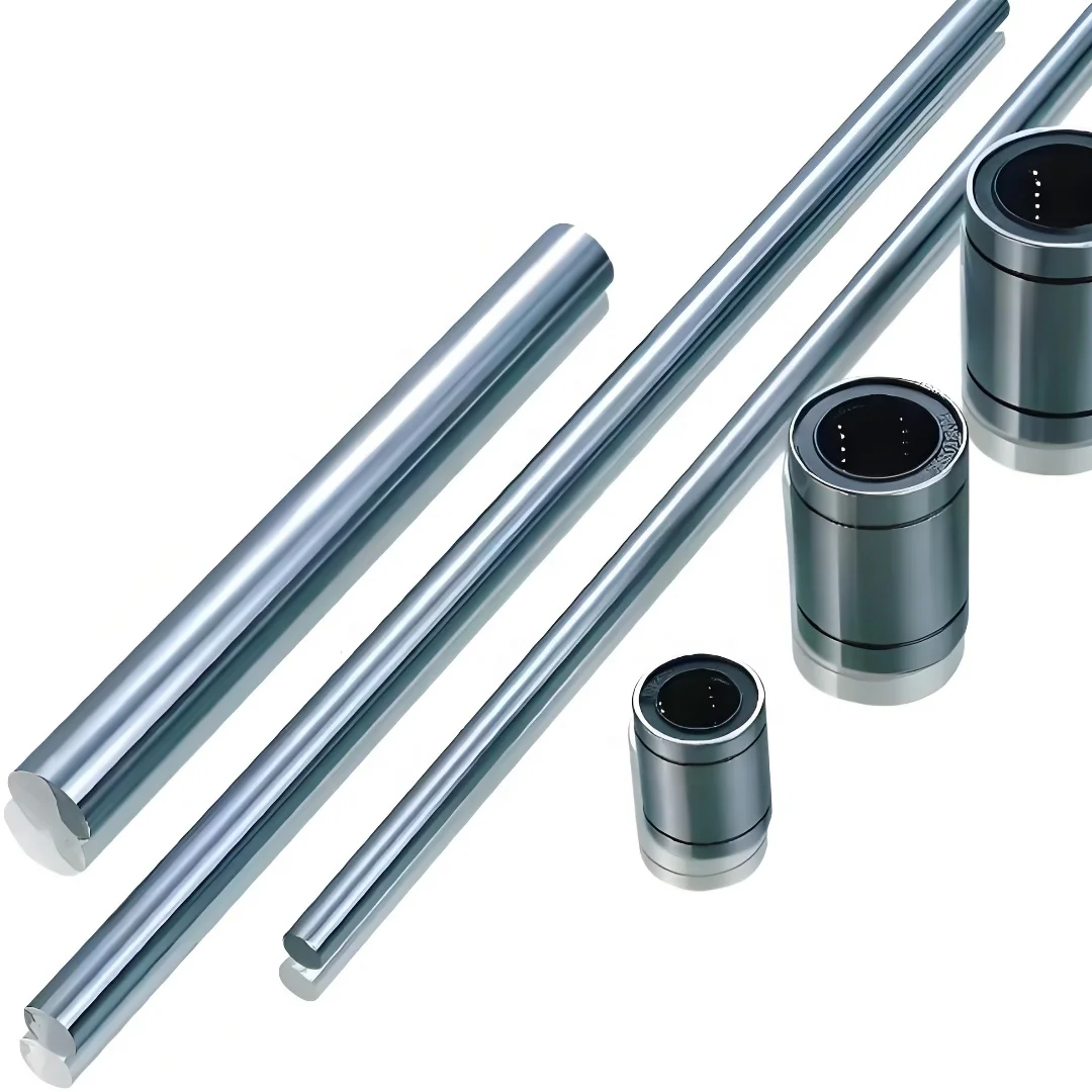 

Steel Solid Chrome Plated Shaft Wear Resistant Straight Rod Hydraulic Piston Industrial Application Parts