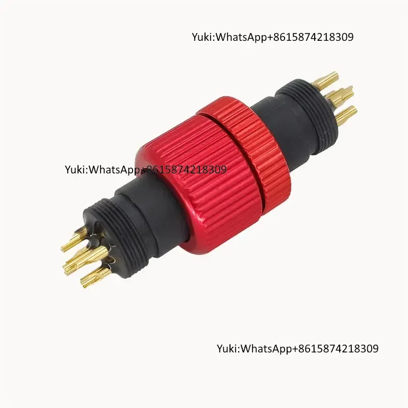 2023 Factory Wholesale Underwater Connector Ip69 Subsea Connector 10 Pins Male Subconn Mcil10m Inline Cable Rov Submarine