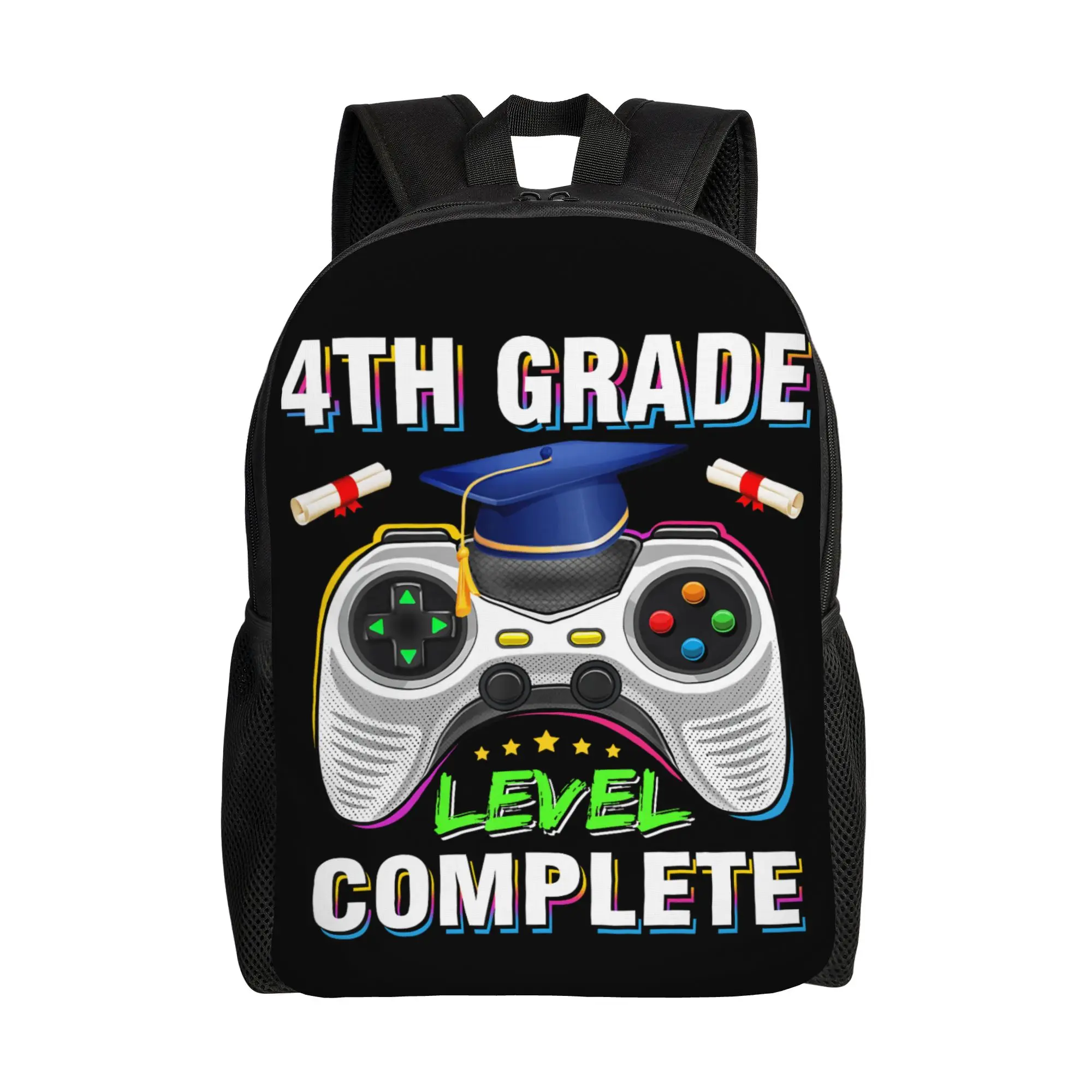 4th Grade Level Complete Graduation Gaming Class Backpack  Outdoor Style Backpacks Youth High Quality Breathable School Bags