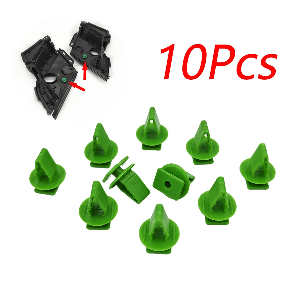 

10Pcs Auto Front Windshield Trim Board Fasteners Plastic Fixed Clips for Honda Civic CRV Spirior Accord Acura Car Accessories