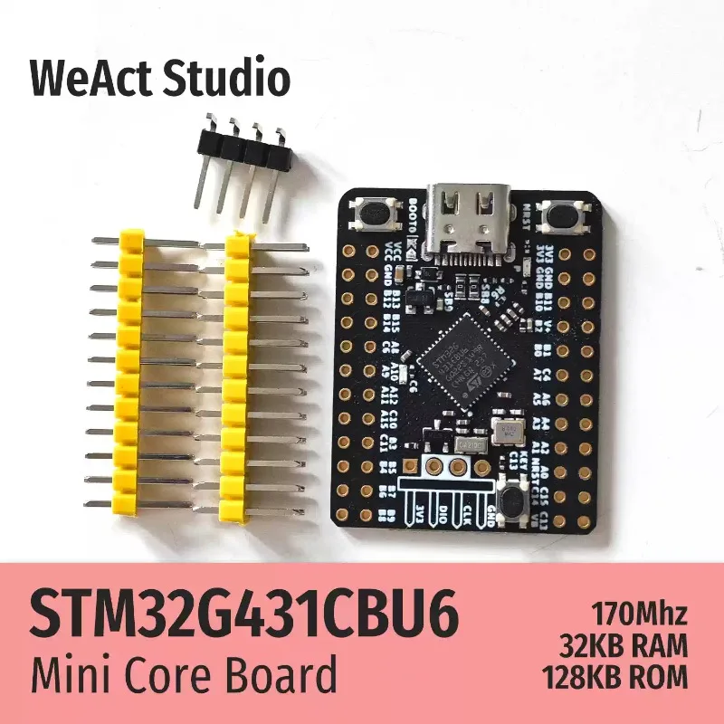 Everbright Store WeAct STM32G431CBU6 STM32G4 Core Board, Development Board