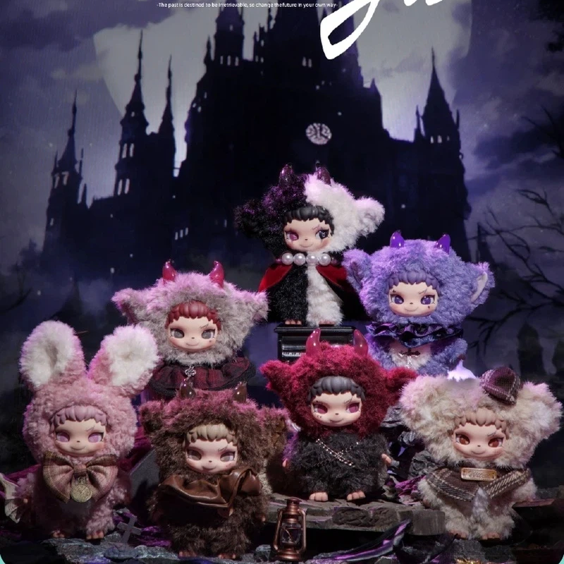 

Treein Land Trendy Blind Box Little Witch Tinnaya Witch Game Vinyl Plush Bag Hanging Surprise Gift For Toy Collectors Anime Fans