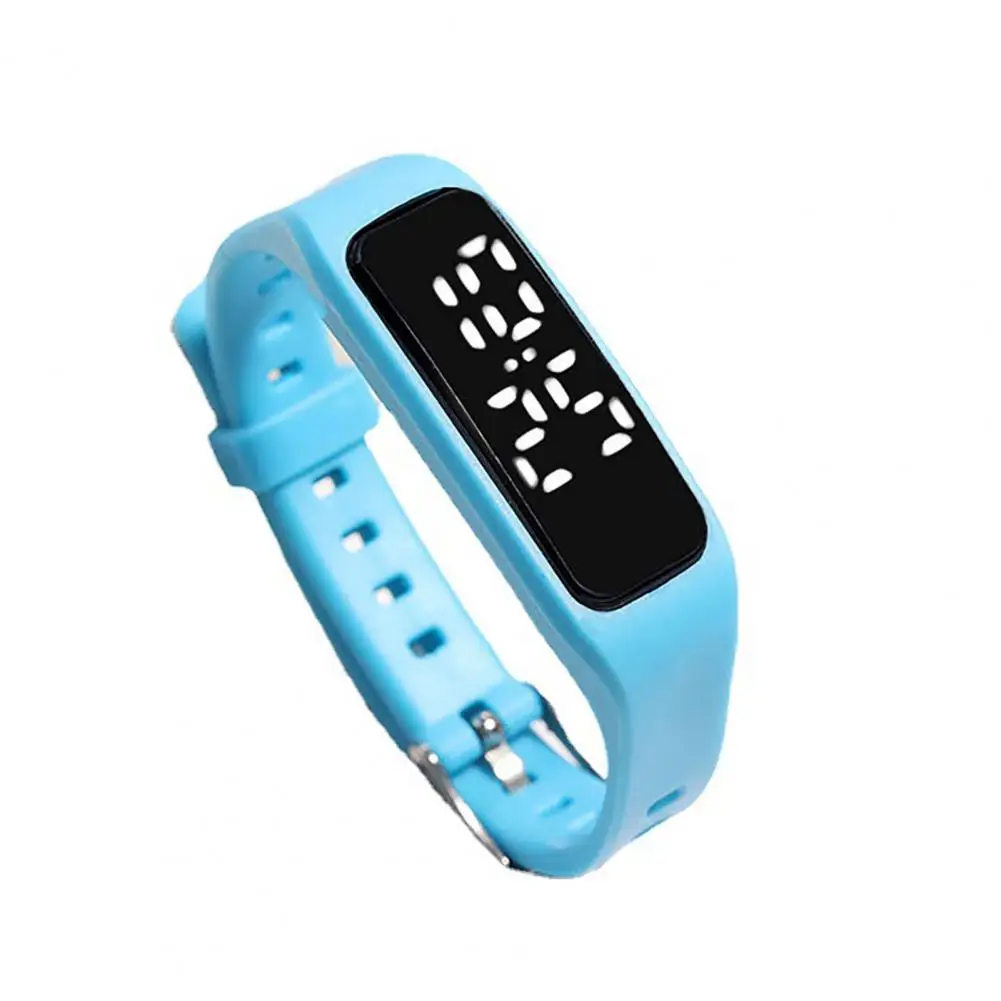 الأطفال الساعات الذكية الرياضية ، ملونة ، لطيف ، شاشة عرض LED ، سوار الإلكترونية ، ساعة اليد الوقت ، ساعة مقاومة للماء ، أزياء الأطفال