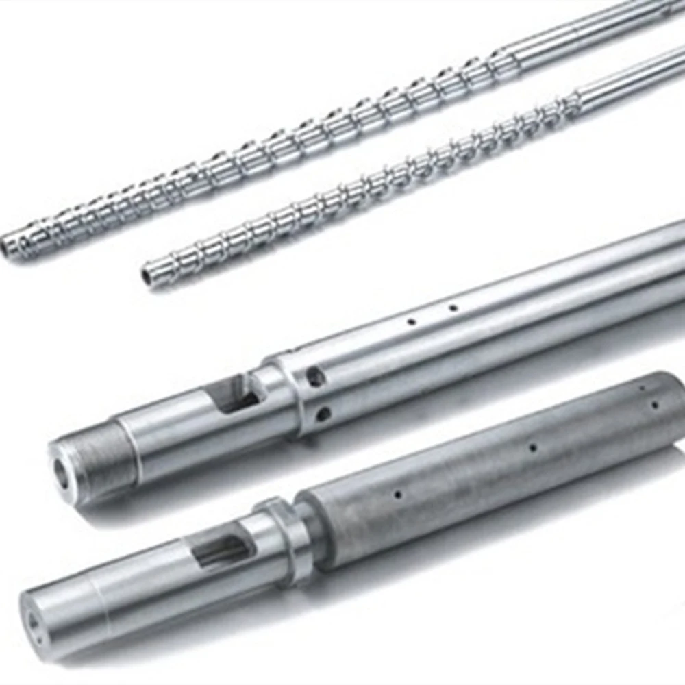 Custom-Made Injection Screws and Barrels for All-Electric Injection Molding Machines 40Cr 38CrMoAlA SACM645 42CrMo