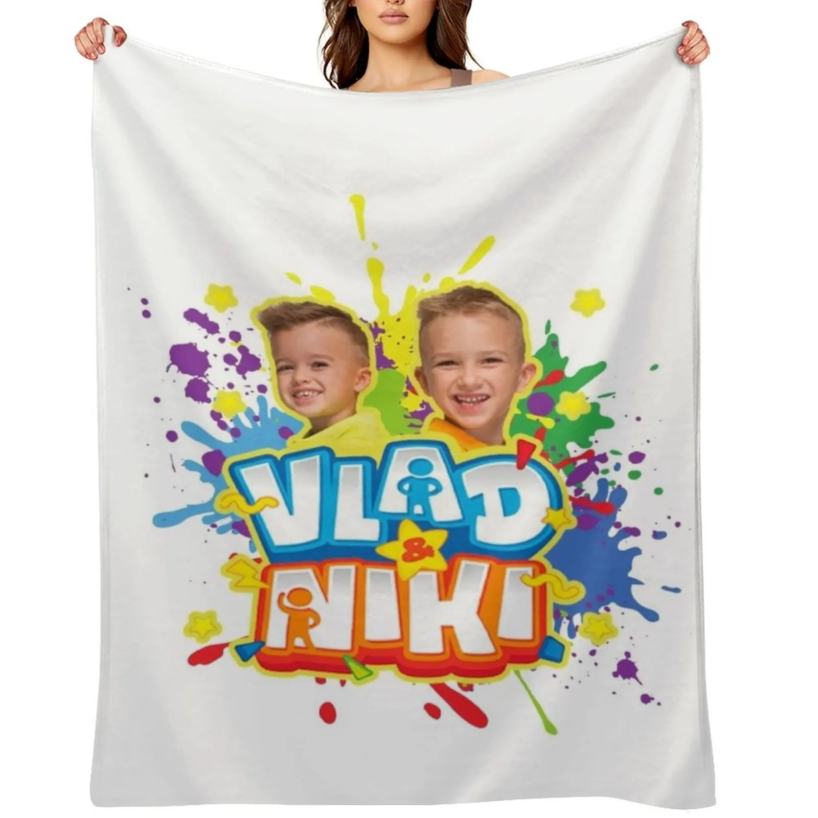 

vlad niki Throw Blanket warm winter Thins anime Soft Plush Plaid Blankets