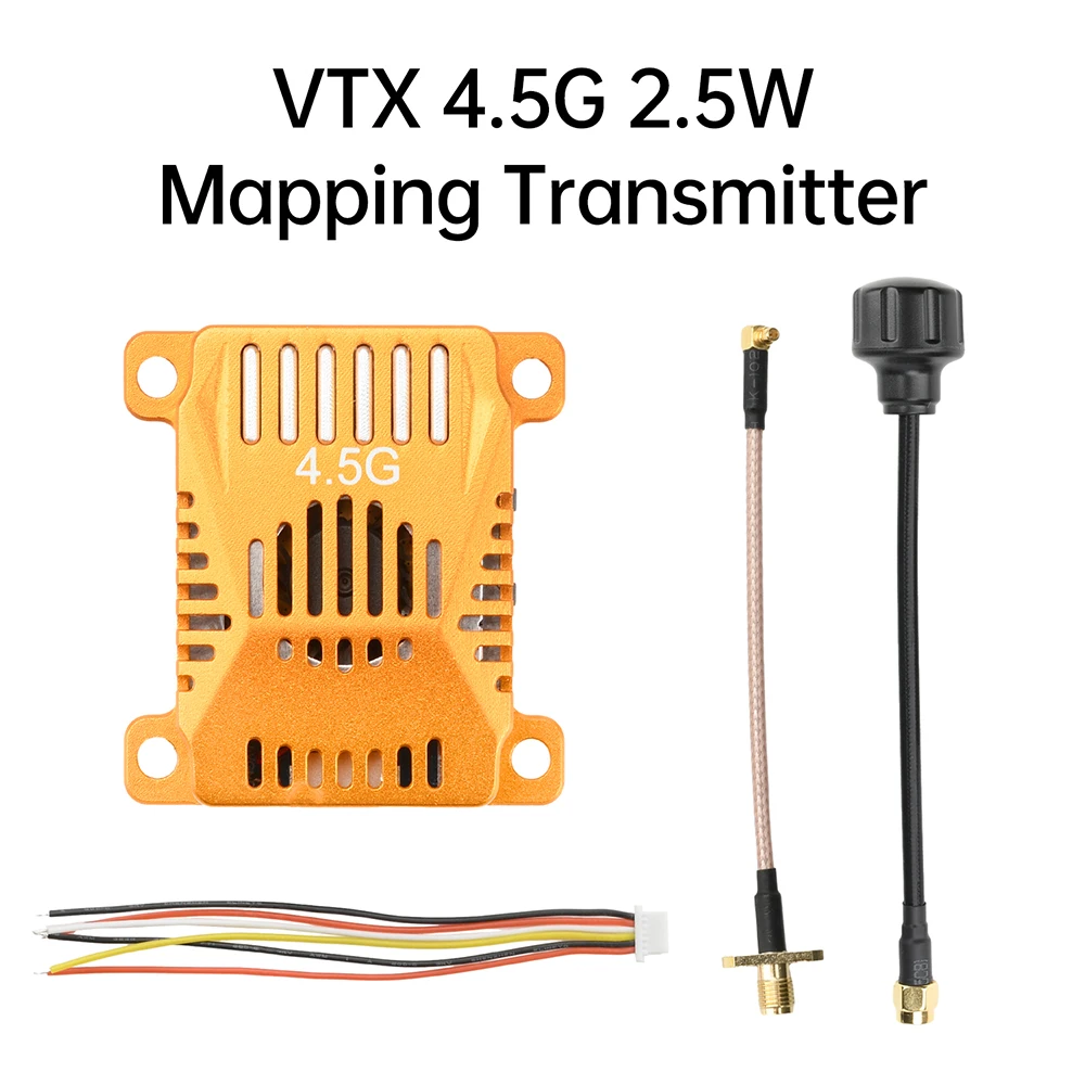

VTX 4.5G Image Transmitter Receiver 16CH FPV Long Distance Transmission Aerial Wireless Audio and Video Transmitter Receiver