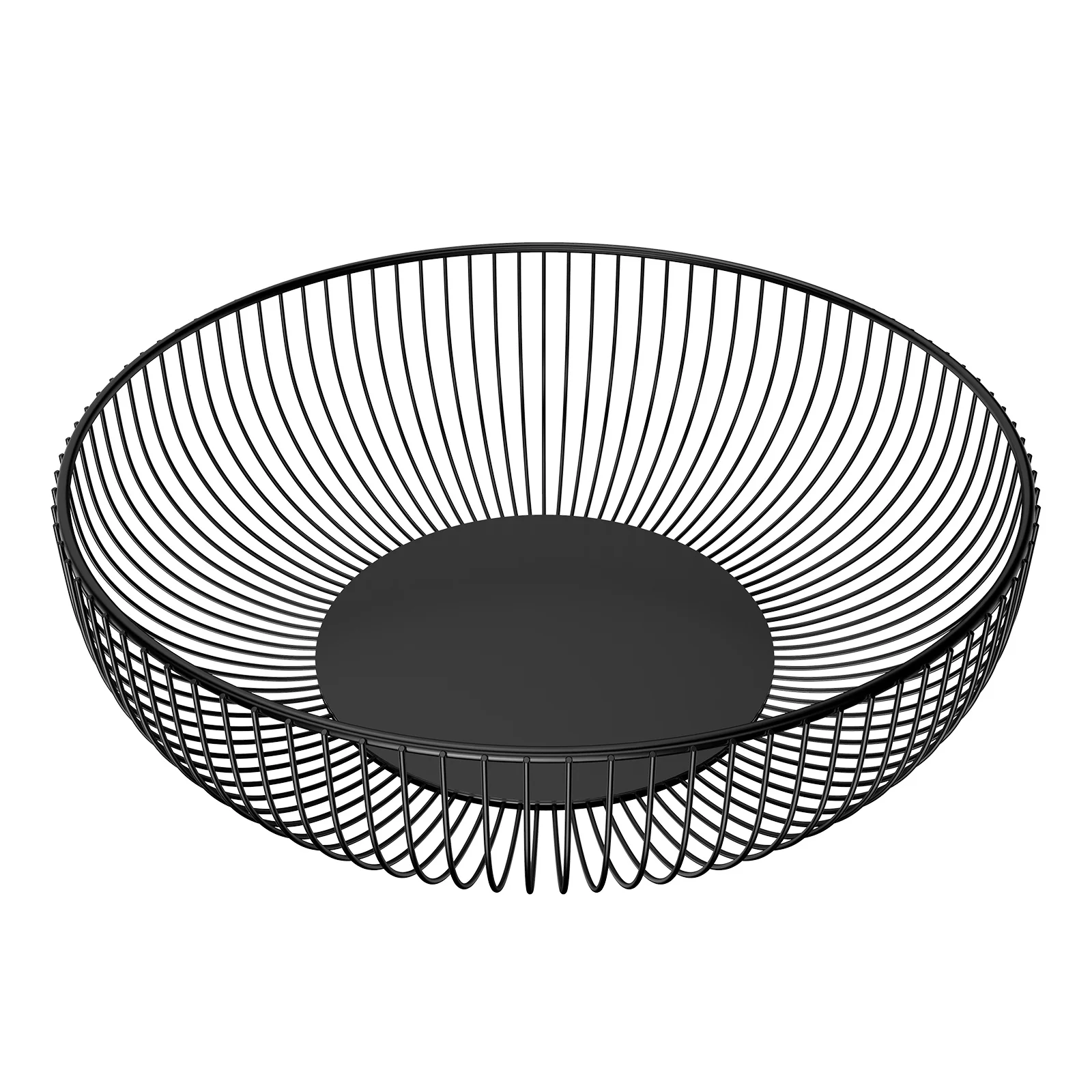 

Stylish Iron Storage Basket Heavy Duty Food Serving Container Ideal for Snacks Fruits Nuts in Kitchen Dining Room