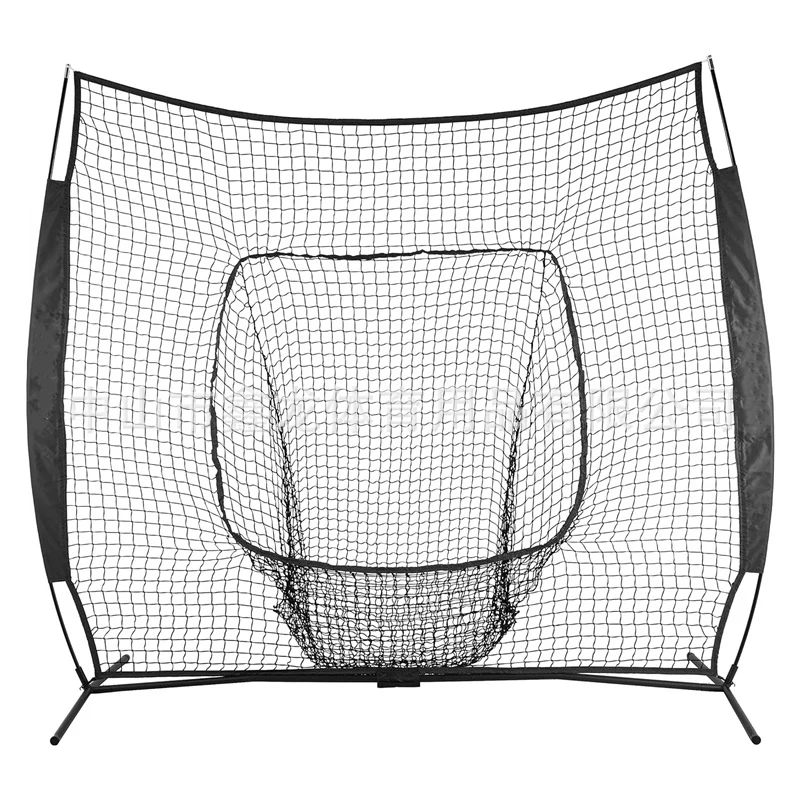 Honkbal Softbal Raken Pitching Net Honkbal Backstop Oefennet voor Pitching Batting Vangen Binnen Buiten met draagtas