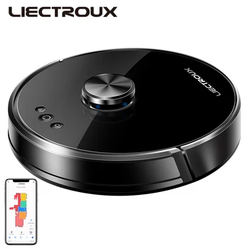 Liectroux/LILIN X6 Robot Vacuum Cleaner,Laser System,6500Pa,Smart Home Appliance,Restricte
