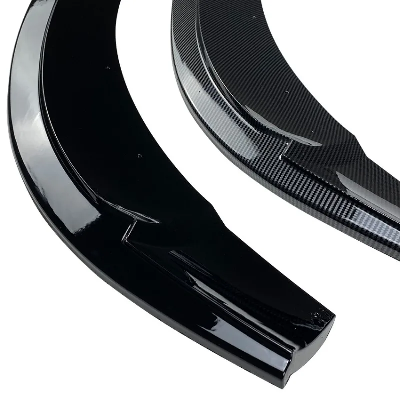 For Mercedes CLA C117 CLA200 CLA260 CLA45 AMG 2013-2015 Front Lip Spoiler Gloss Black ABS Direct Fit Sporty Exterior Upgrade