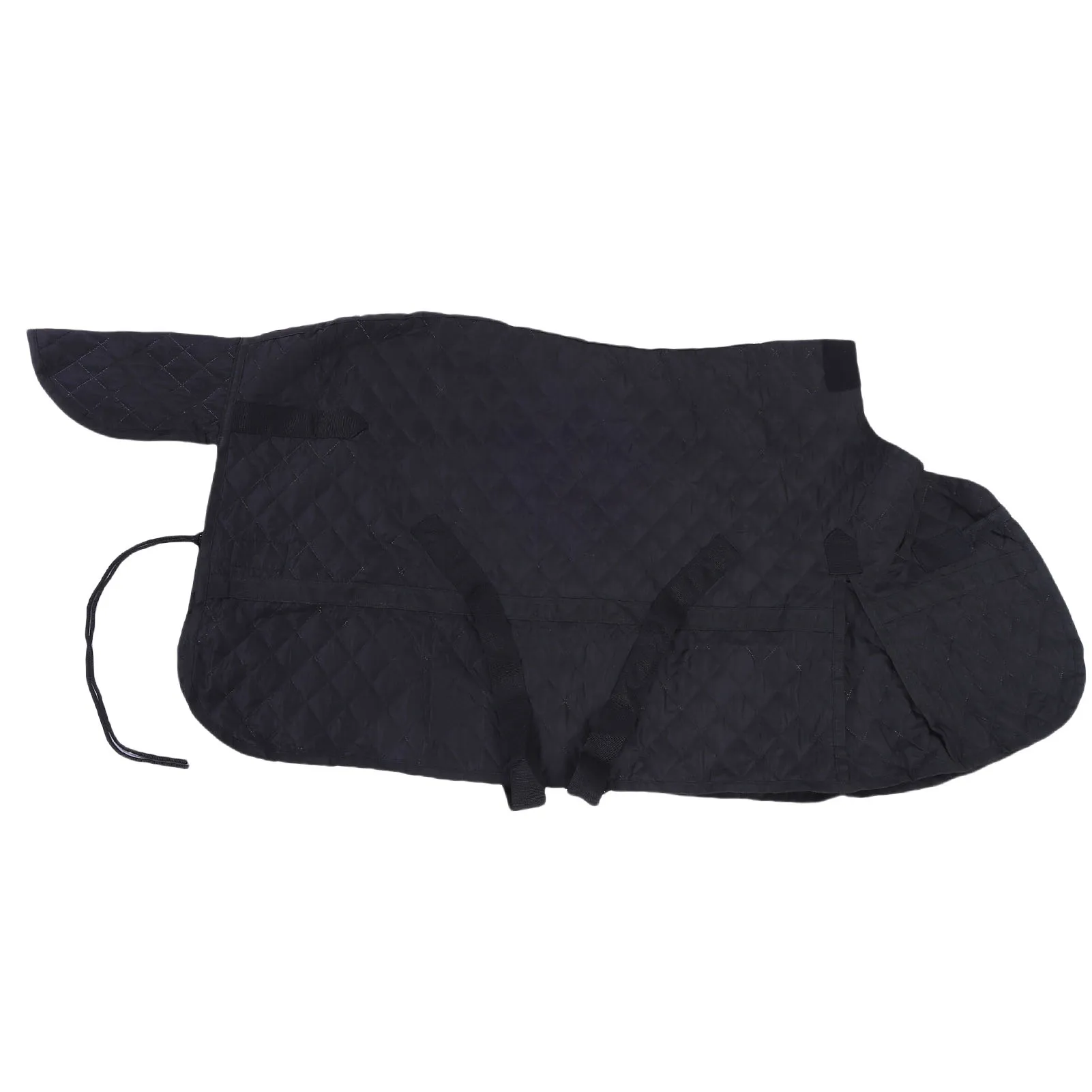 بطانية شتوية للحصان قابلة للتعديل ومقاومة للماء وقابلة للتنفس للعناية بالحصان لجميع المواسم تستخدم بطانية حصان سوداء مقاومة للماء #2