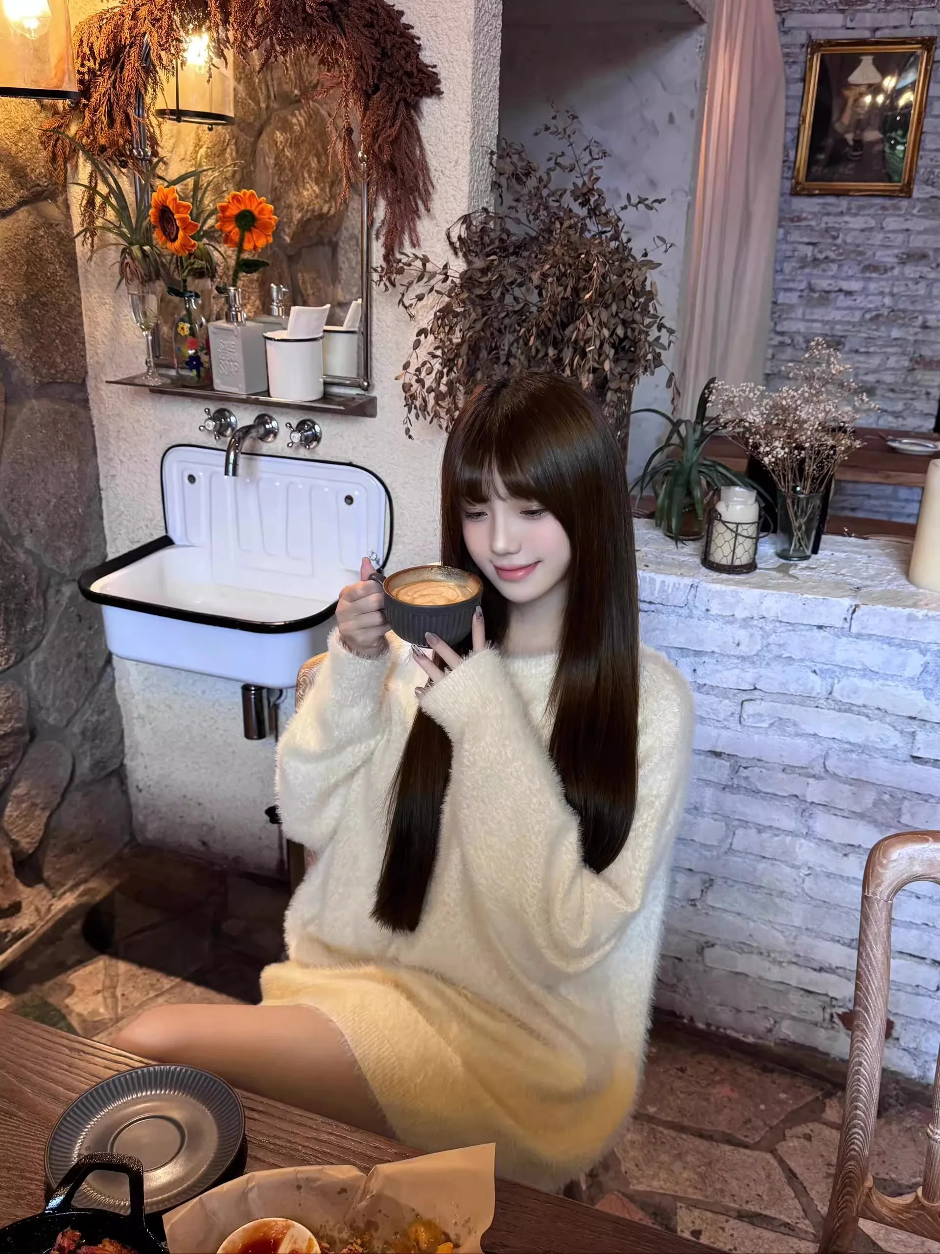 البلوزات لاعبا البلوفرات النساء ل فضفاضة أومبير منقط نمط اجتماع الأعمال المهنية BF Y2K سيدة OL العمل تخفيف الخريف #1