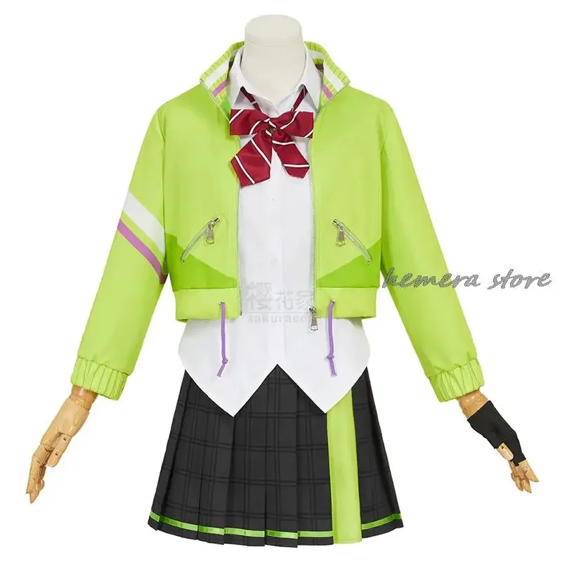 PJSK Leo/need Cosplay Costume Tenma Saki Hinomori Shiho Hoshino Ichika Mochizuki Honami Cosplay Suit Party Uniforms Custom Made