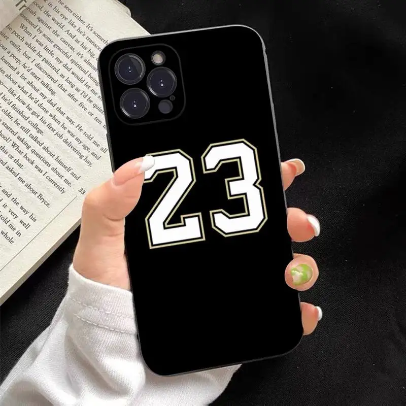 Basketball Football Rugby Stars Phone Case Silicone Soft for iphone 14 13 12 11 Pro Mini XS MAX 8 7 6 Plus X XS XR Cover