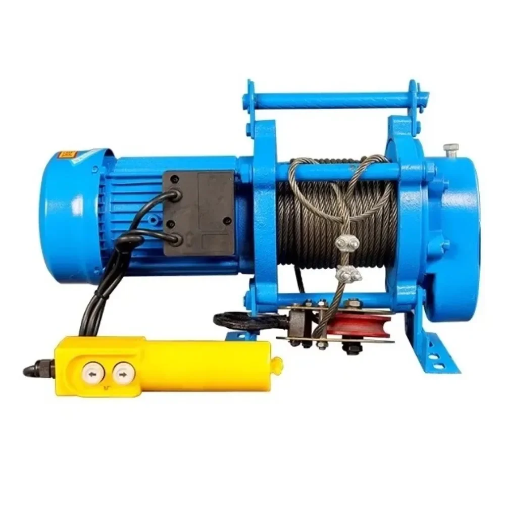 Applicable to Small crane multi-function winch 220v household winch 1 ton 2T electric hoist 380v construction decoration