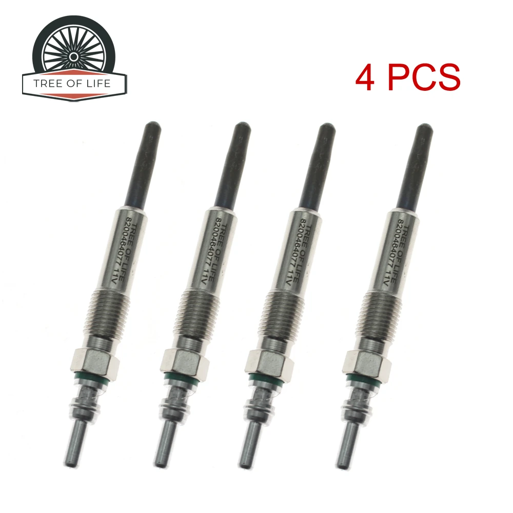 4X Glow Plugs 11V F…