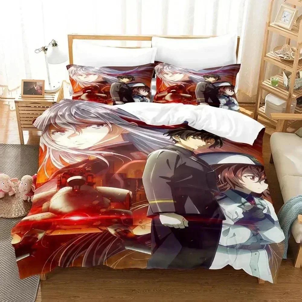 

3D Cartoon 86-Eighty Six Bedding Set Duvet Cover Bed Set Quilt Cover Pillowcase Comforter king Queen Size Boys Adult Bedding Set