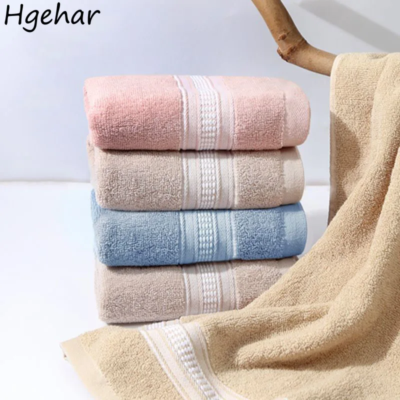 

34x74cm Cotton Towels Home Soft Skin-friendly Washcloth Quick Drying Face Hair Towel Adult Antibacterial Toallas Four Season