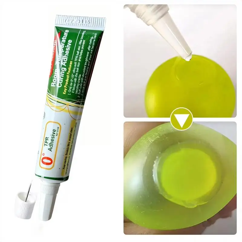 Low Odor 20ml Glue for Squishies Toys Room Temperature Curing Adhesive for Stress Ball Squishies Repairs DIY Handcraft Studio