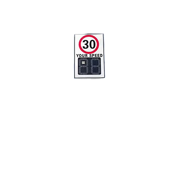 Customizable Outdoor Waterproof LED Solar Radar Speed Sign Portable Traffic Sign Factory Direct Sale