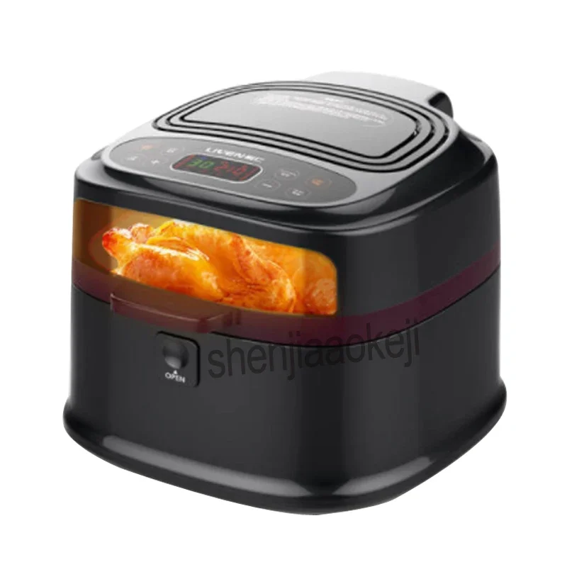 Household Intelligent Air Fryer 8L Non-oil Fries/ chicken /shrimp ect.Multifunction electric Oven 220v1200w 1pc