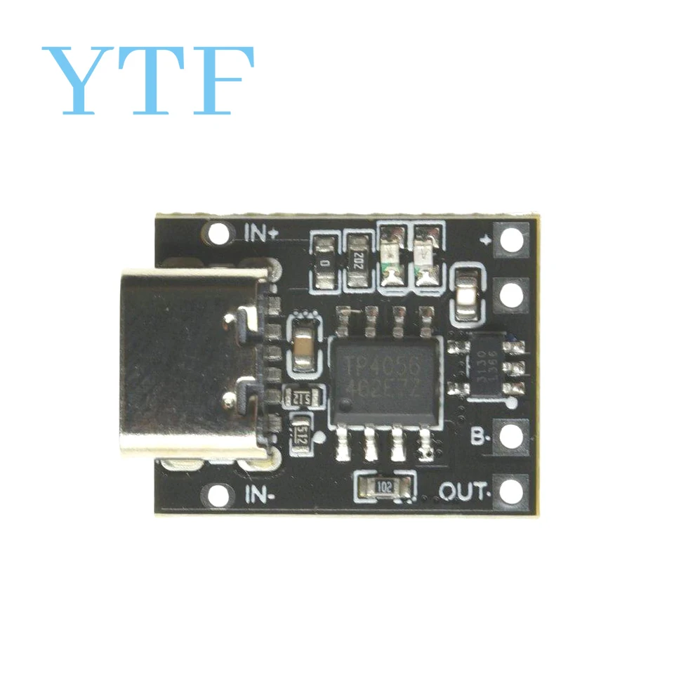 Super Small Ternary lithium Battery Charging Board 1A 3.7V 4.2V Charger Module Type-C Interface With Protection Board