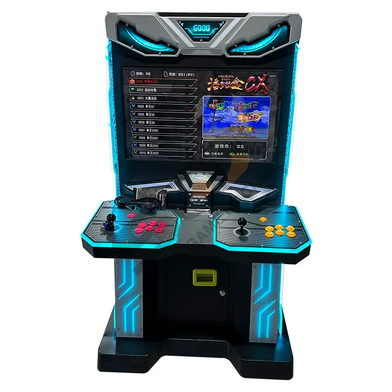 

32-дюймовый боевой игровой автомат с монетоприемником, аркадная игровая консоль, машина для продажи
