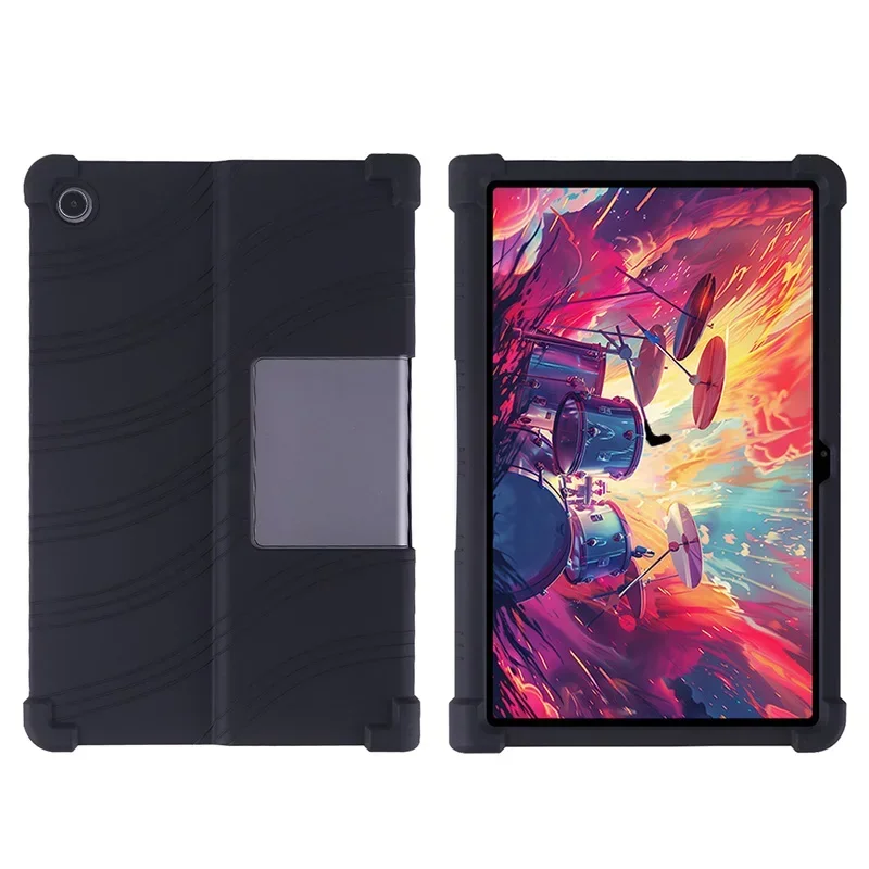 Custodia EasyAcc In Pelle Per Lenovo Tab Plus 11.5” (TB351FU) 2024 – Ultra Sottile, Con Supporto E Vetro Temperato, Colore Turchese!