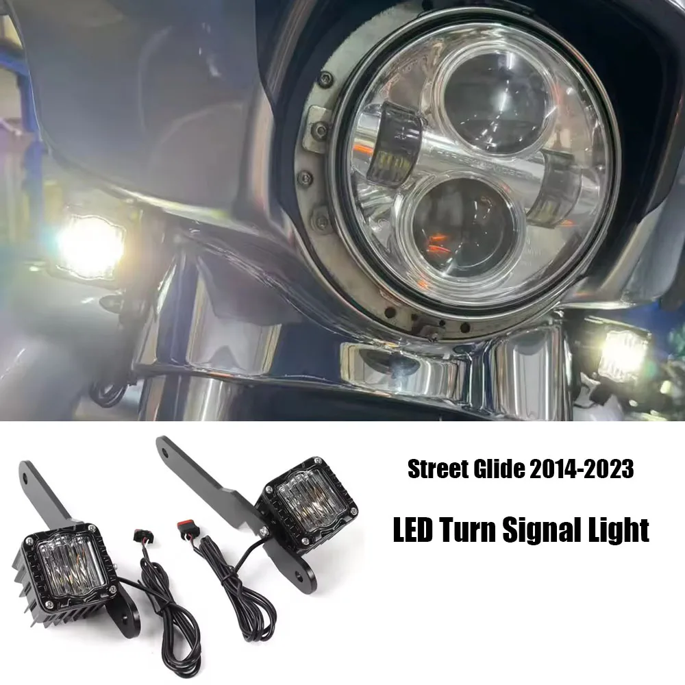  For Harley New Motorcycle ouring Electra Street Glide ST Special 2023 LED Turn Signal Light Kit Running Light Accessories