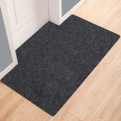 Large Thin Carpet for Mall Door Entrance Doormat Outdoor Indoor Floor Mat Non Slip Bedroom Living Room Area Rug Grey Kitchen Mat