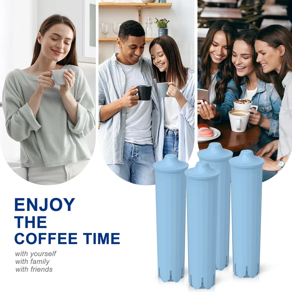 1/2/4pcs Coffee Machine Water Filter Replacement, Compatible With Jura Blue 67007, 71311, 71312 image 6