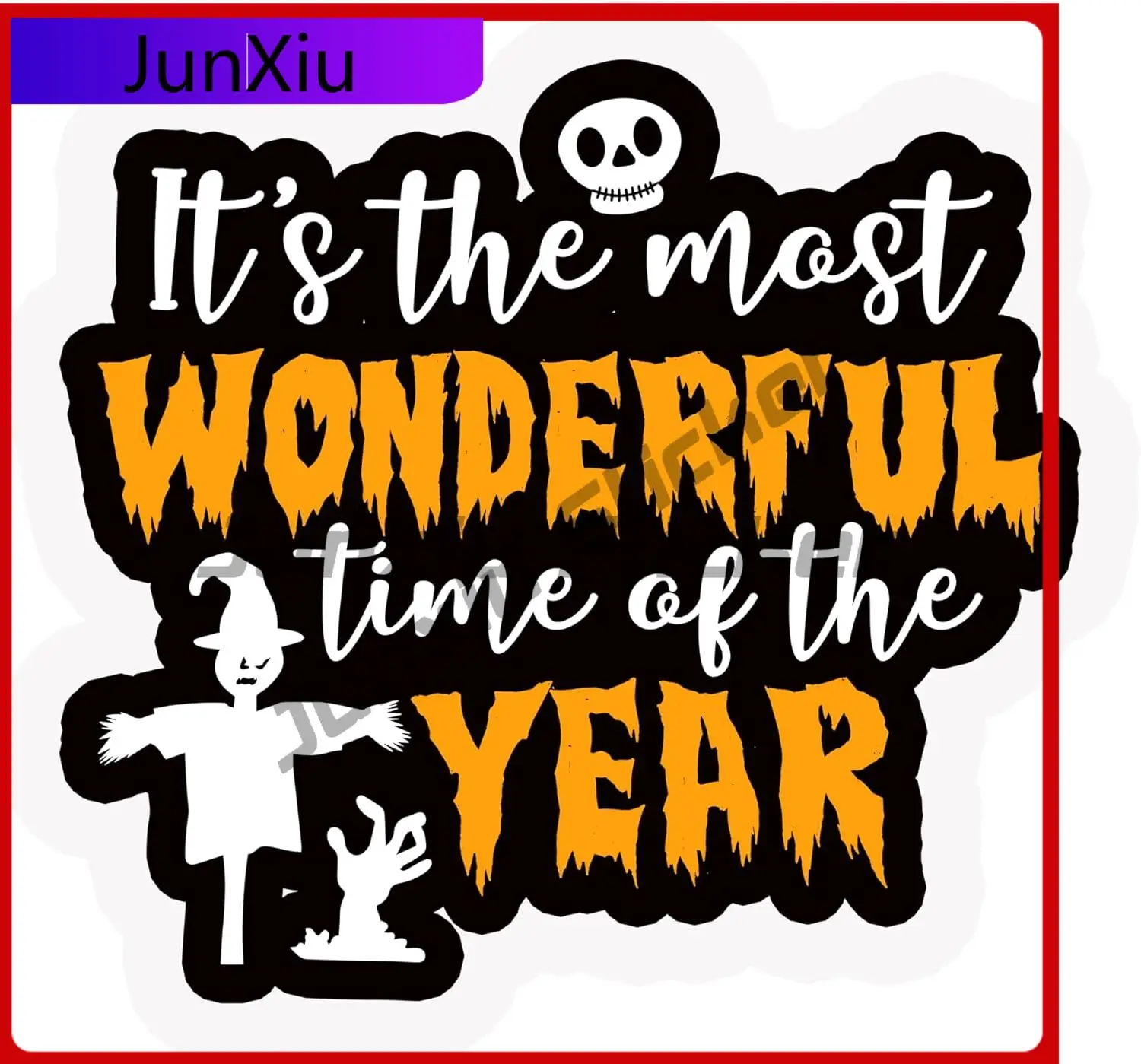 

Halloween Car Sticker Funny Halloween Car Decal Vinyl Removable Car Bumper Stickers Wonderful Sticker Camping Car Decoration Acc