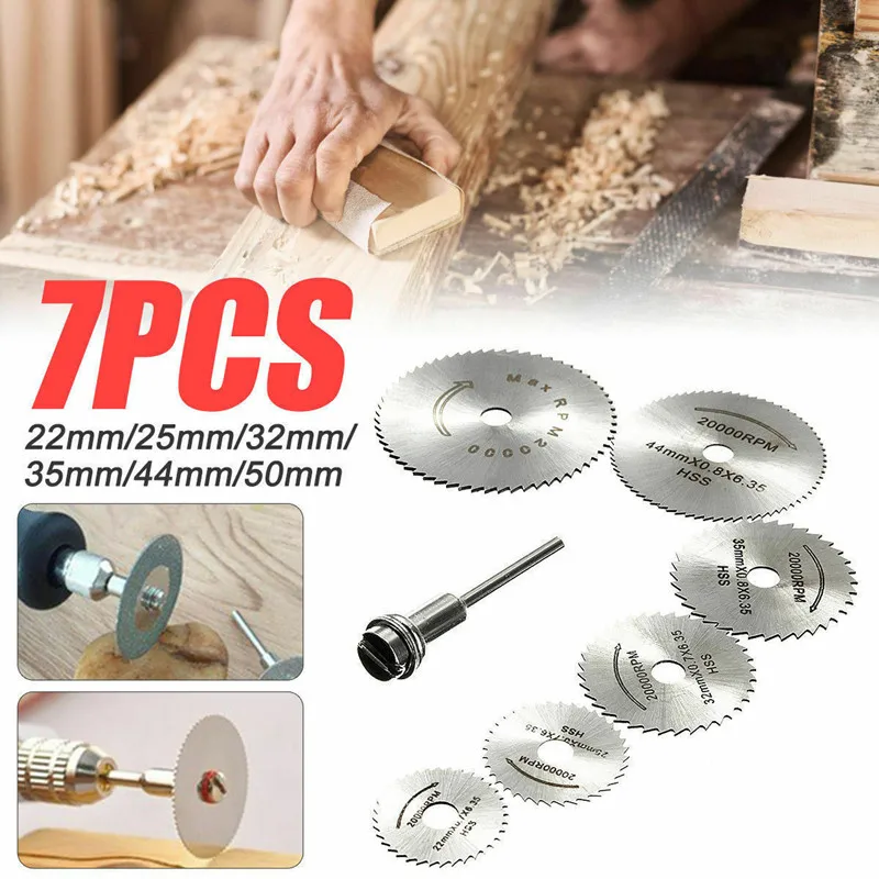 HSS Mini saw blade electric grinder accessories plastic woodworking cutting blade set electric drill micro circular saw blade