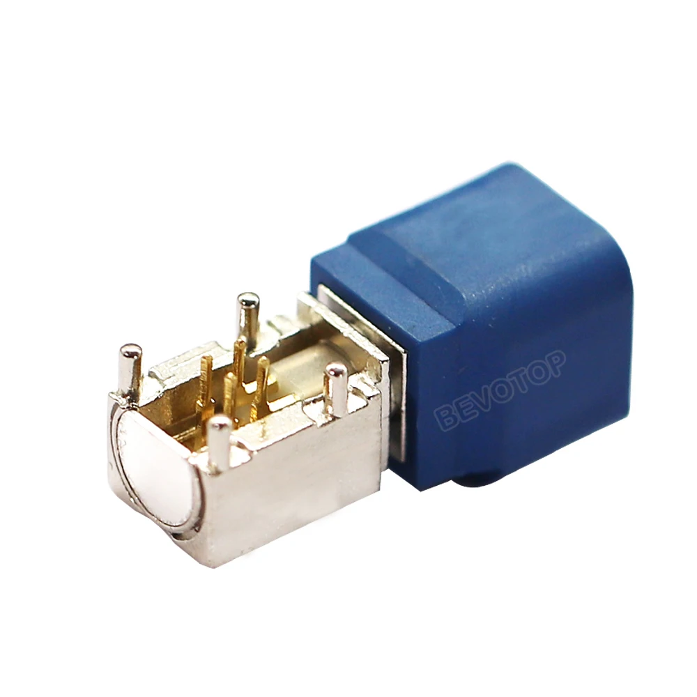 HSD LVDS PCB 4 Pin Connector Code C Right Angle Male Plug Mount Car Camera Display Satellite Radio 4 Core Adapter