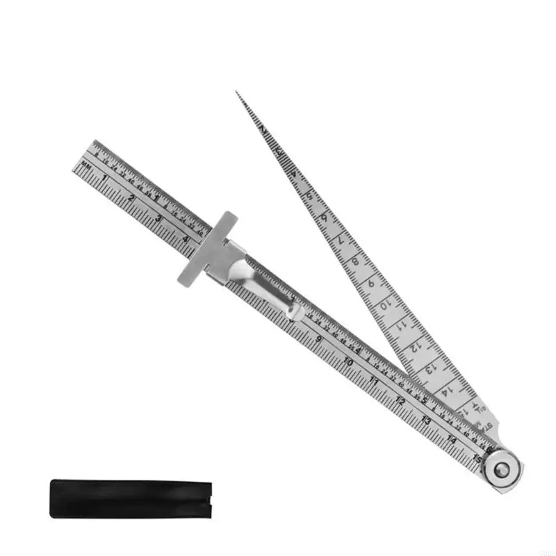 G92C Double Scale MM & Inch Stainless Steel Tapers Gauges For Narrow Gaps Depth Diameter Measurement