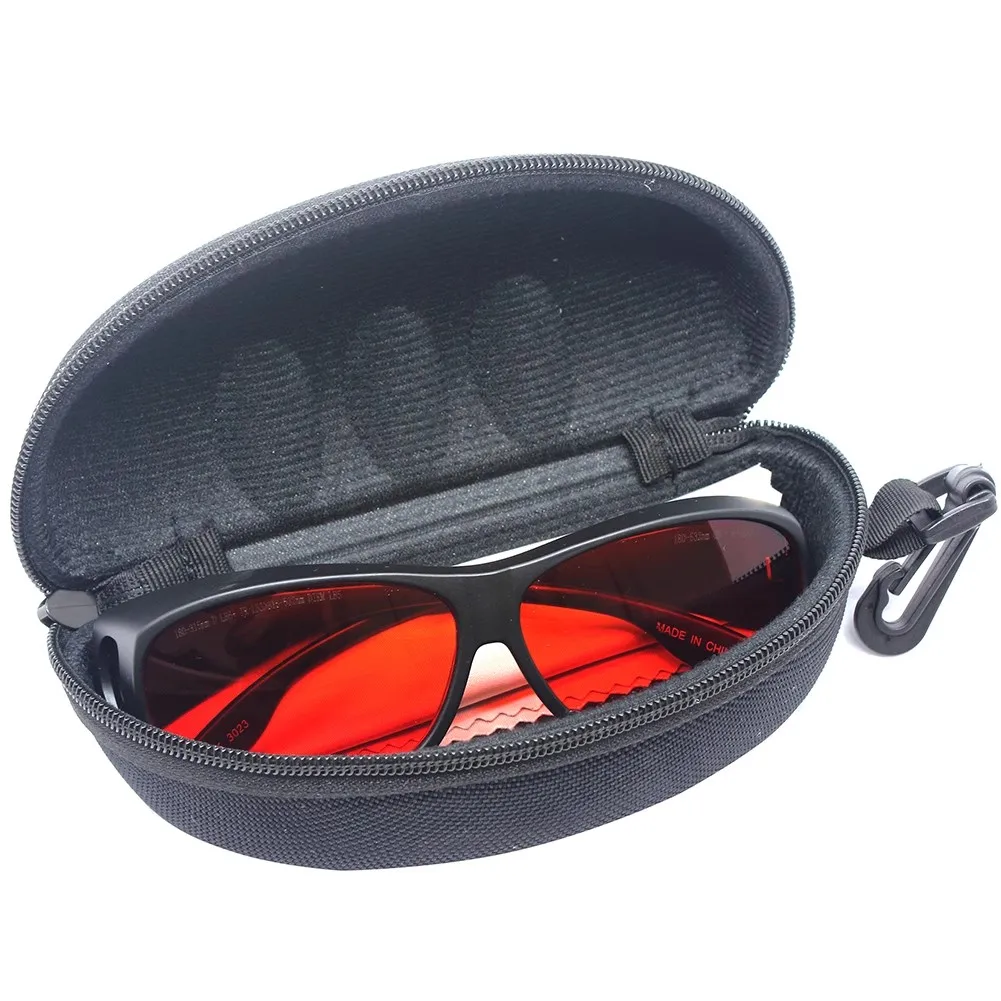 Gafas de seguridad láser OD5 + 6 + 190nm-540nm, gafas protectoras láser de 405nm, 450nm, 488nm, 532nm