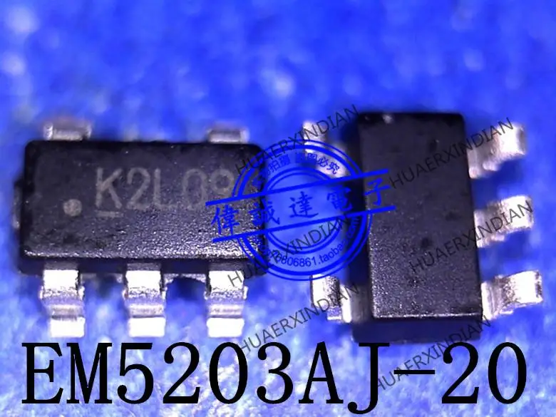 Original EM5203AJ-20  Printing K2L09 K2  SOT23-5