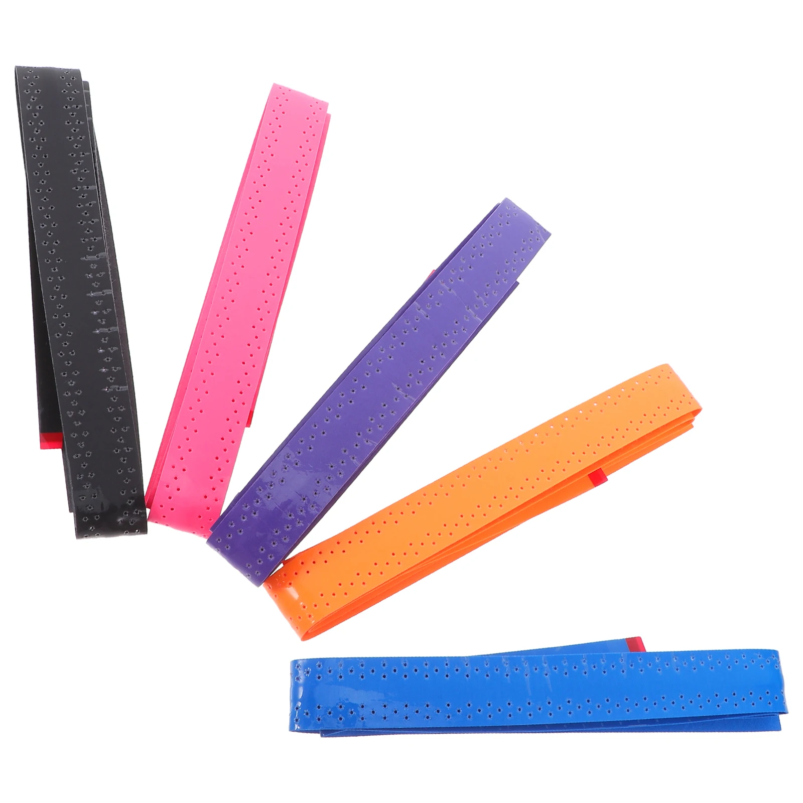 

5Pcs Elastic Racket Overgrip Tape Tennis Sweat Absorbent Antislip Badminton Racket Handle Grip for Comfort