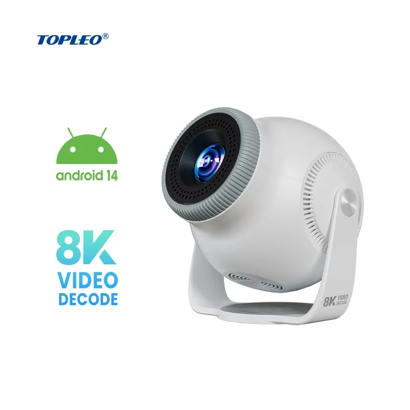 Mini projector  professional projector short cast 4k home theater screen video LCD Android smart portable projector