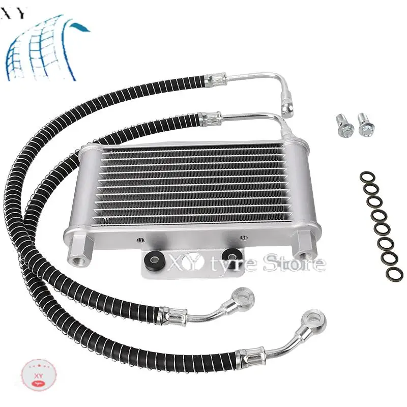 

Motorcycle Radiator Oil Cooler Moto Cooling GY6 For 125cc-250cc K-TM Beta Hon-da i Dirt Bike