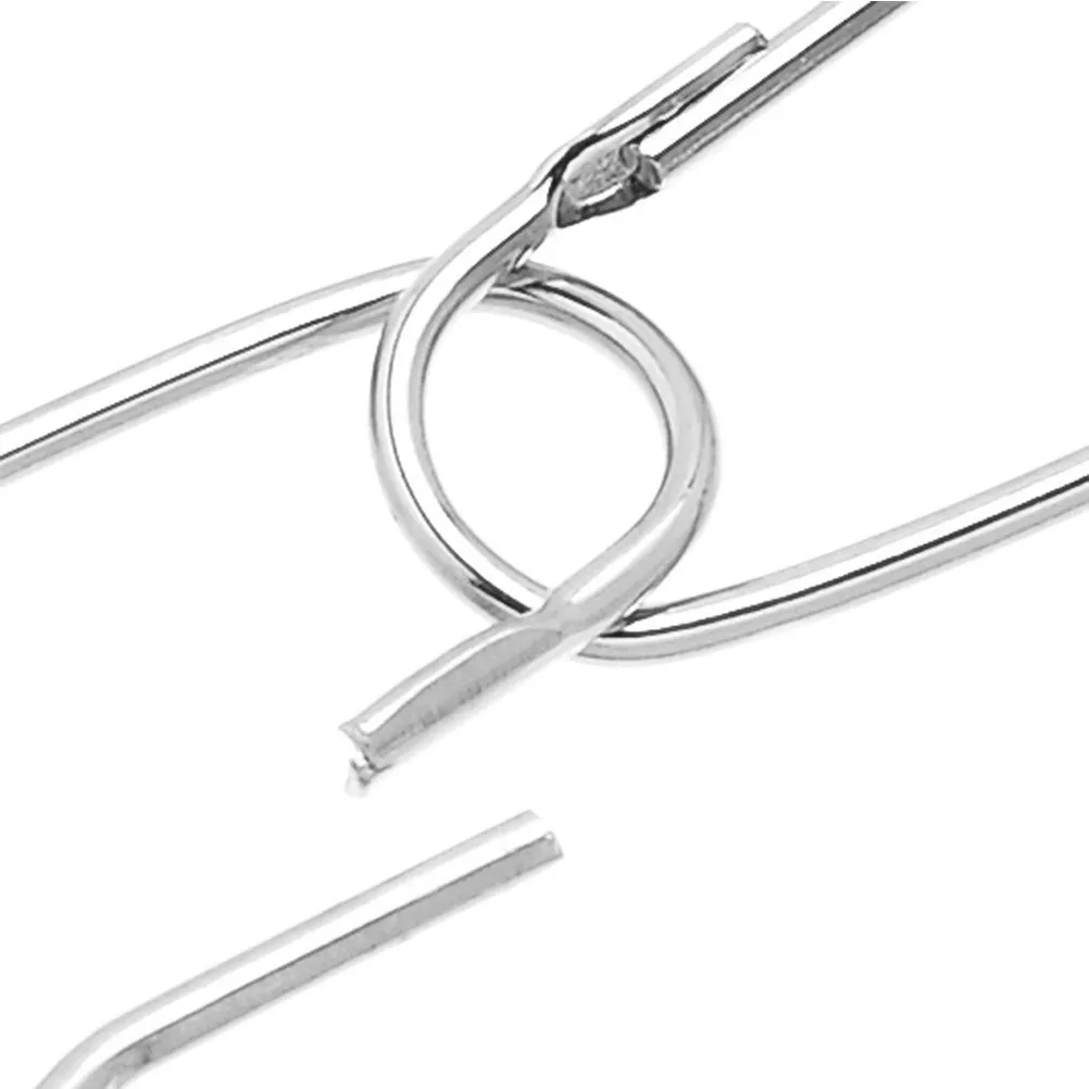 16 Pcs Curtain Hook Bath Metal Hooks for Shower Drapery Rings with Heart Bathroom view 4
