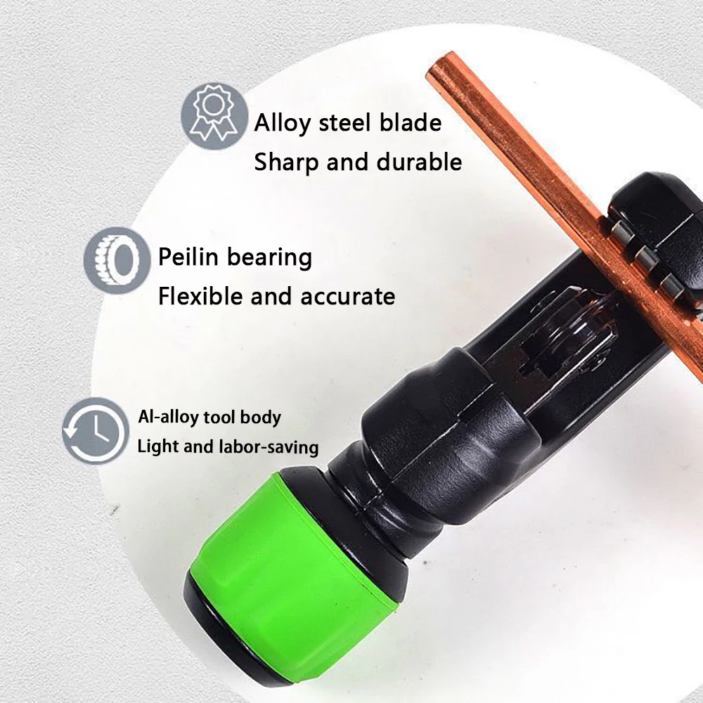 DSZH-Cortador Profissional De Tubos De Rolamento, Tesoura Para Metalurgia Com Lâminas Circulares Hobbing, Ferramentas Manuais Em Aço Em Ferro, 5 a 32 a 70mm