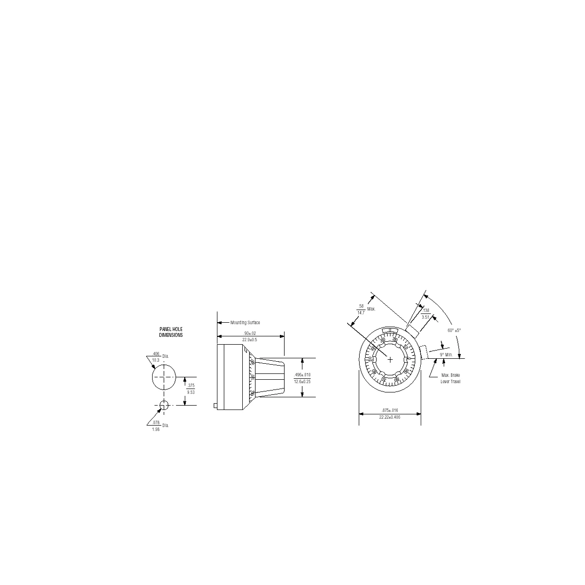 5pcs WXD3-13 WXD3-12 4mm precision scale knob potentiometer knob equipped for multi-turn potentiometer