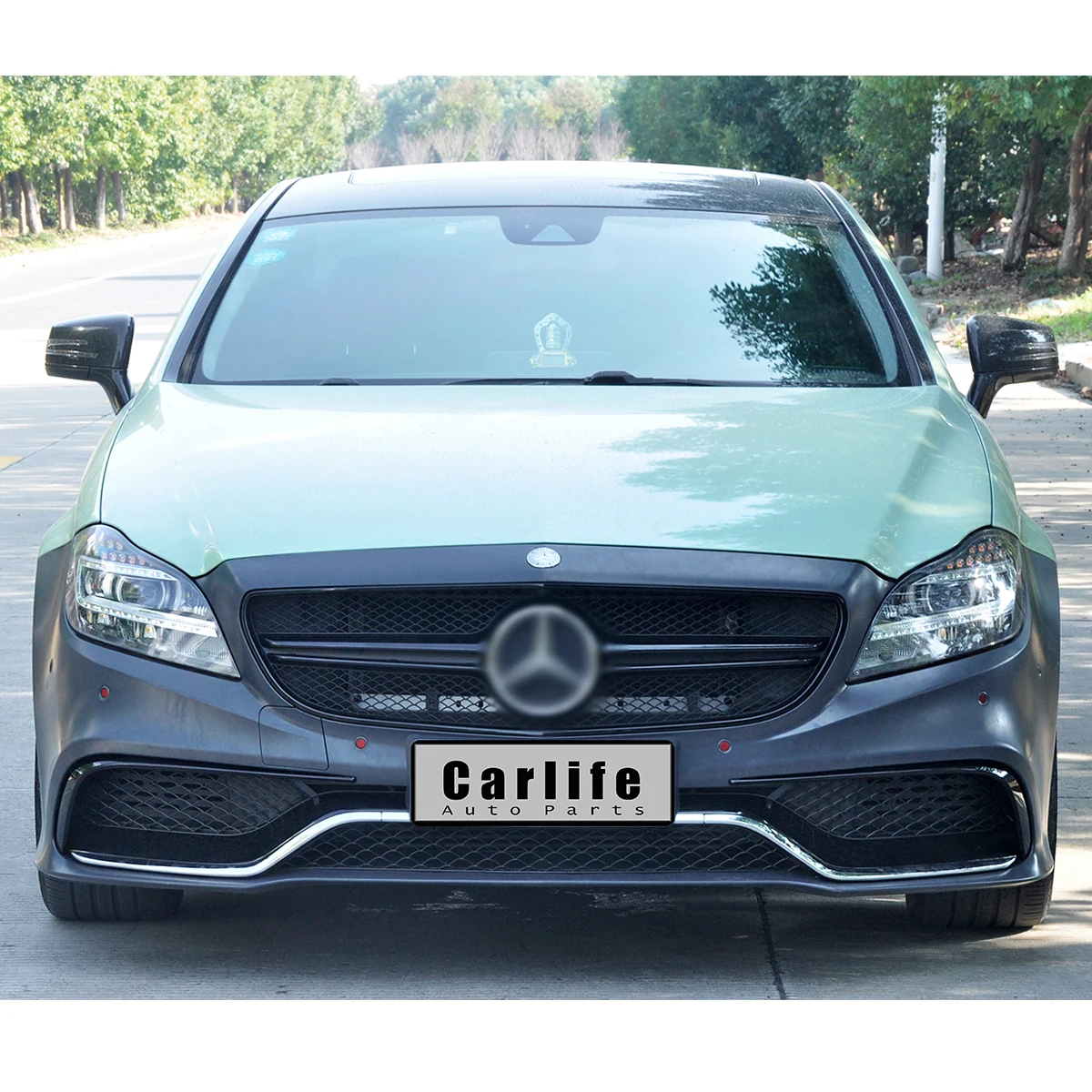 Refit car parts bumpers Body Kit For Mercedes Benz CLS Class W218 2011-2017 upgrade to CLS63 AMG.