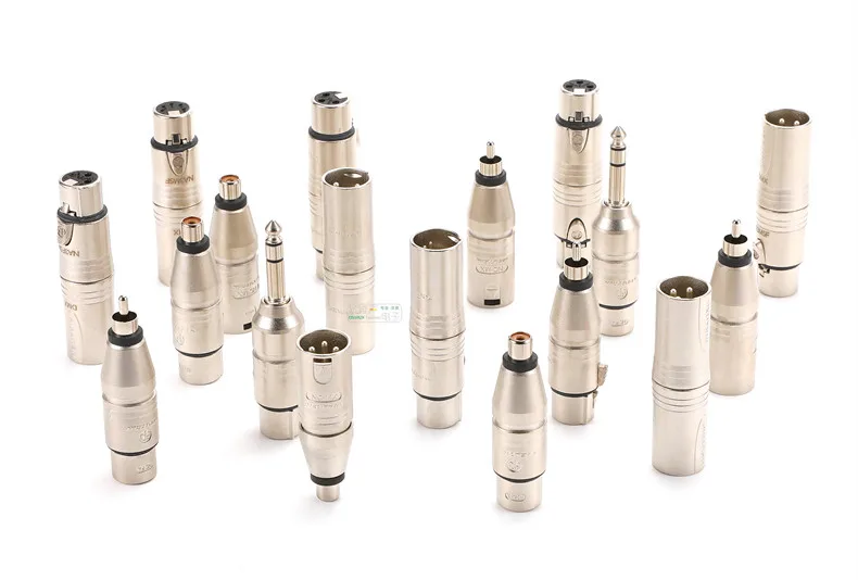 NEUTRIK Original Import Audio Adapter Hi‑Fi XLR RCA 6.35 Male Female Converter In Stock