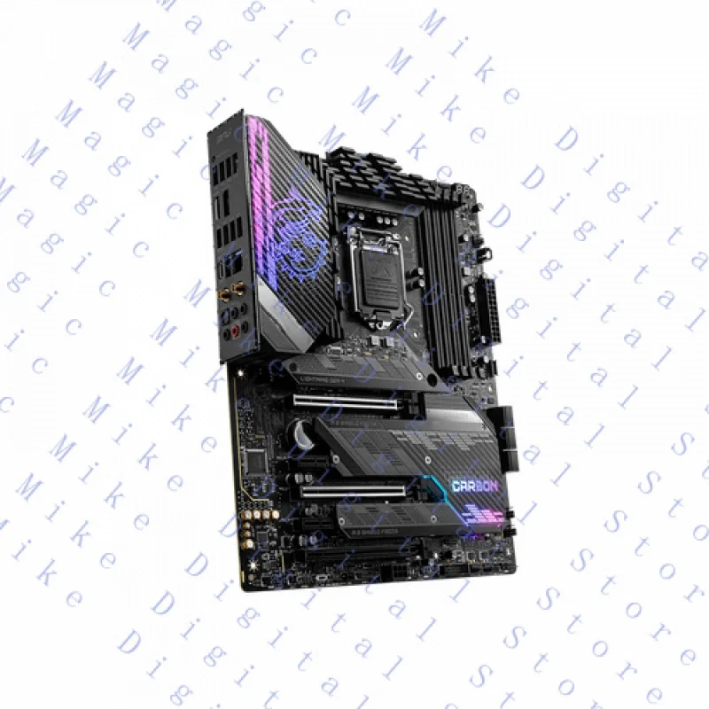 UU  95NEW FOR MSI MPG Z590 GAMING CARBON WIFI motherboard LGA1200 DDR4 128G ATX