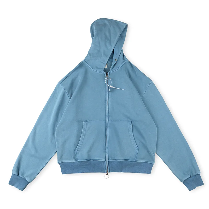 2025 new KAPITAL hoodie broken holes washed do old sweater men and women in Japan fashion tide brand loose
