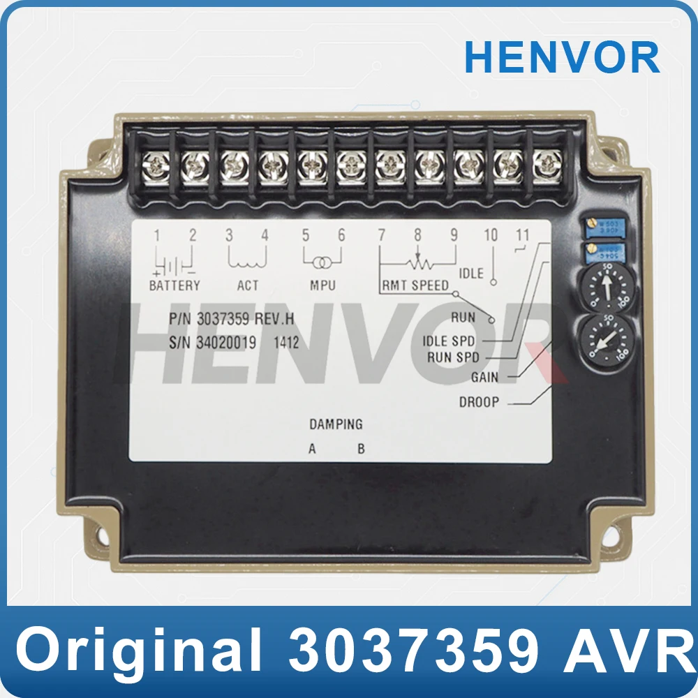 

Diesel Generator Accessories 3037359 Speed Board Electronic Governor Speed Controller Efficient Power Control